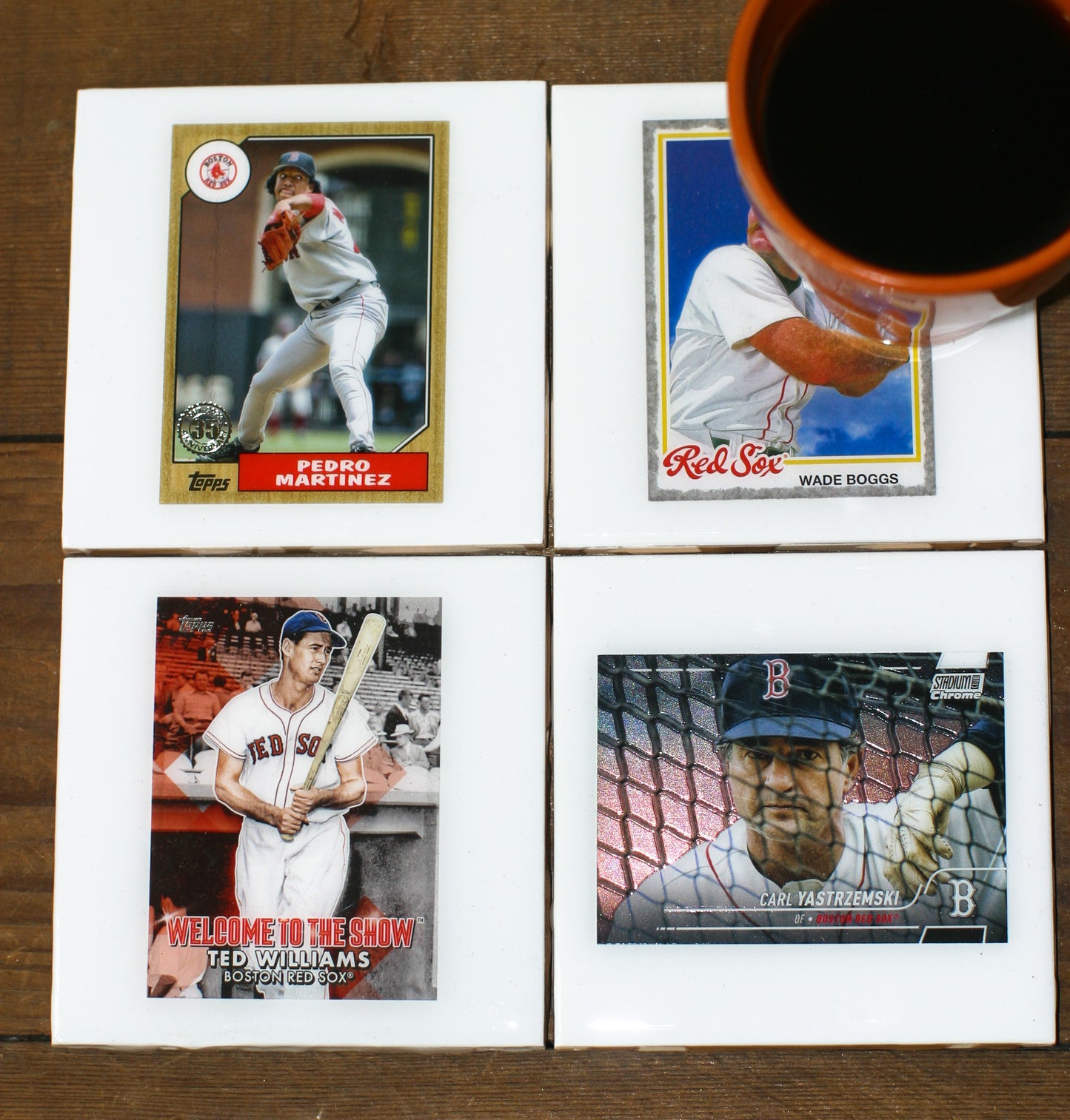 BASEBALL COASTERS - PICK YOUR TEAM