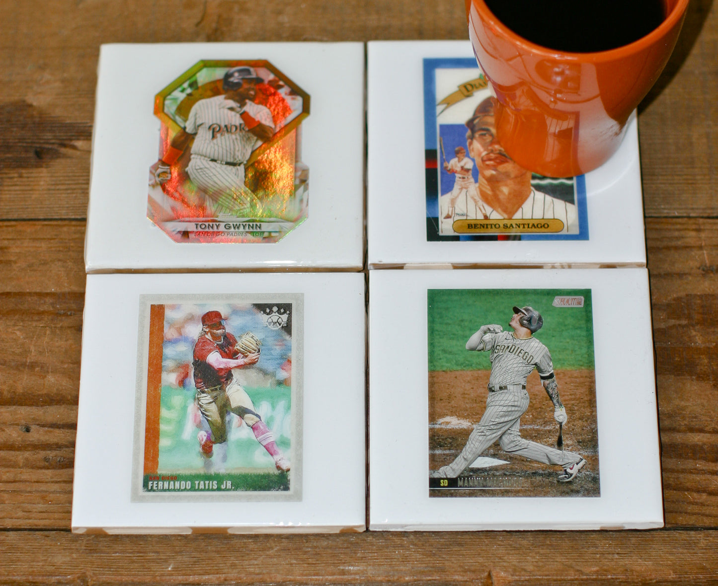 BASEBALL COASTERS - PICK YOUR TEAM