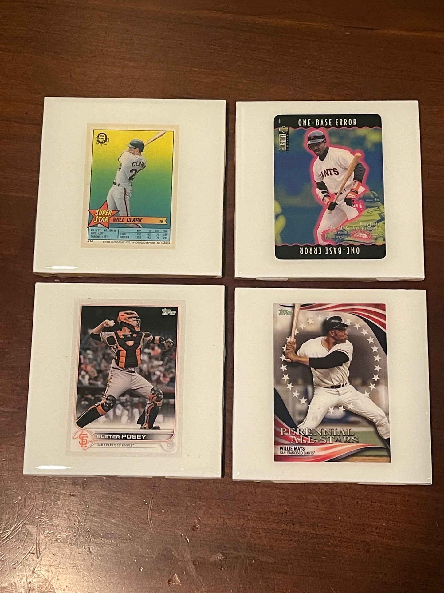 BASEBALL COASTERS - PICK YOUR TEAM